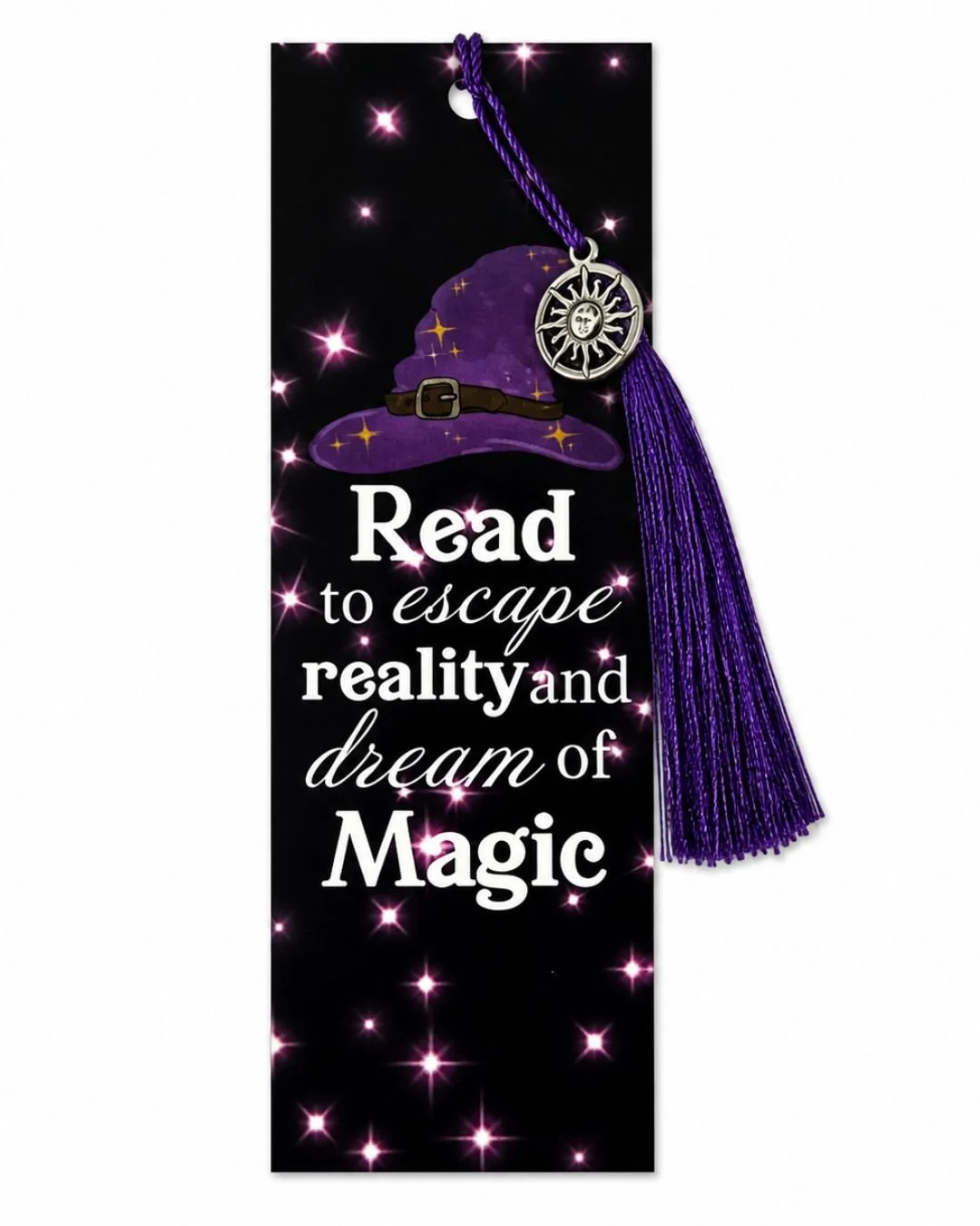 Reading Magic Bookmark with Sun Charm
