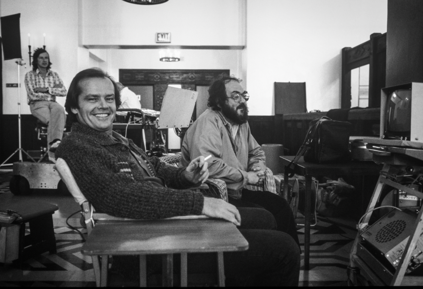 JACK NICHOLSON & STANLEY KUBRICK, 1978