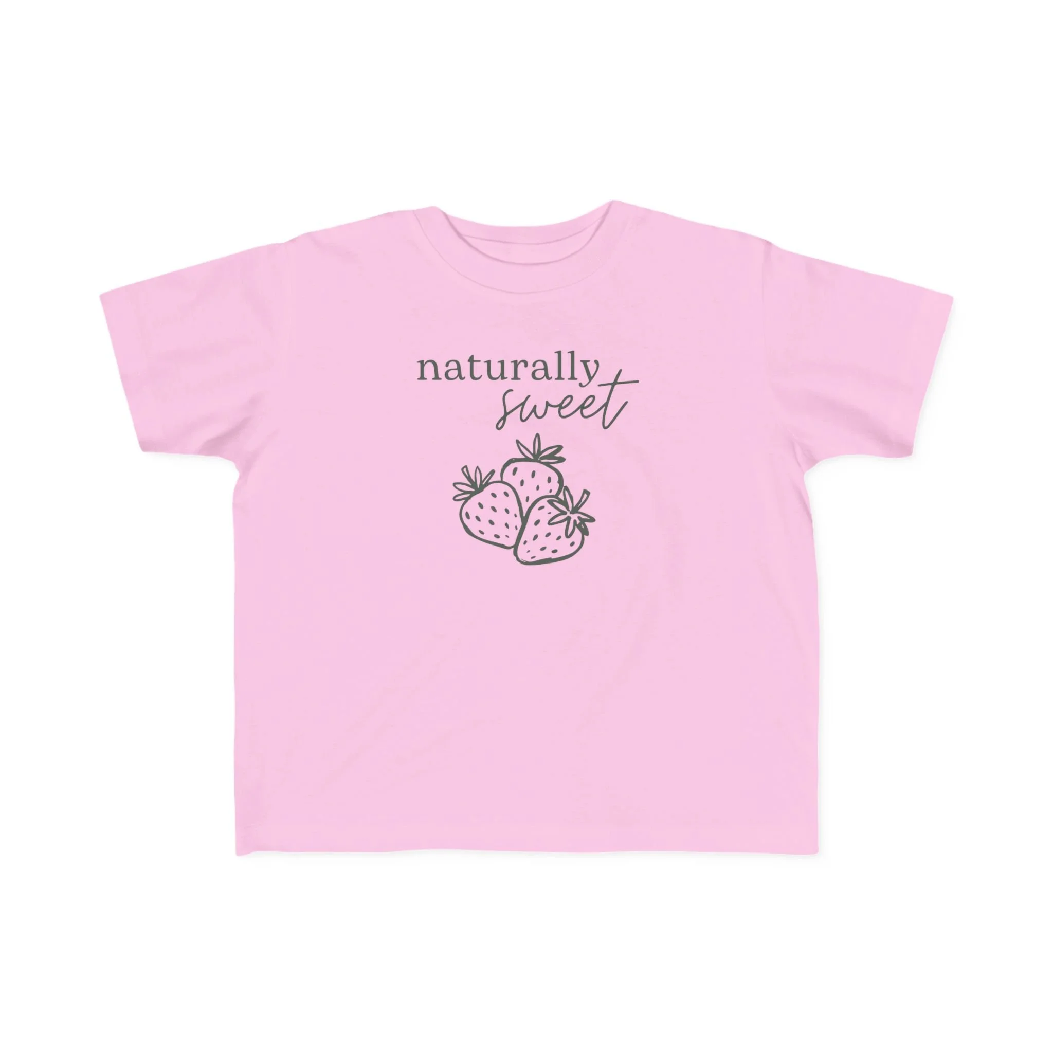 Naturally Sweet Berry Toddler Cotton Graphic Tee