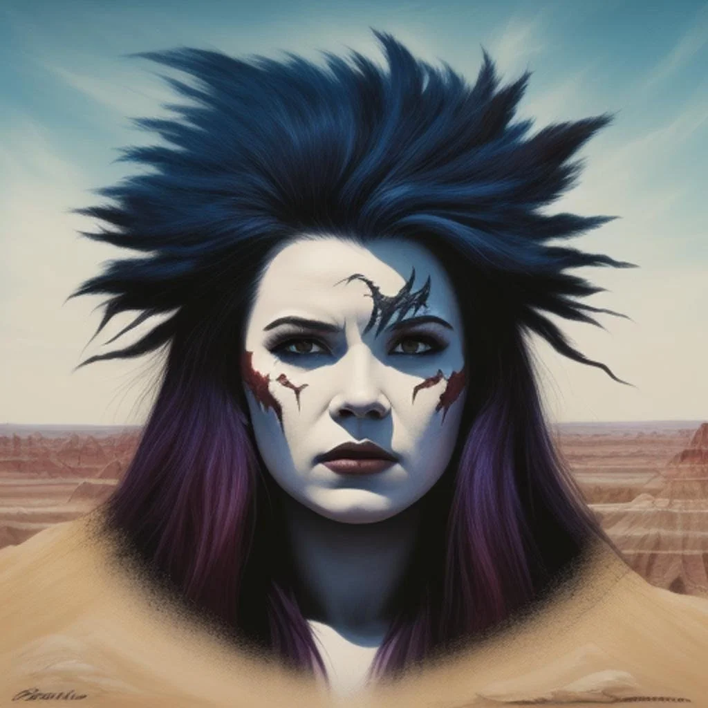 Cover Art for The Banshee of the Badlands
