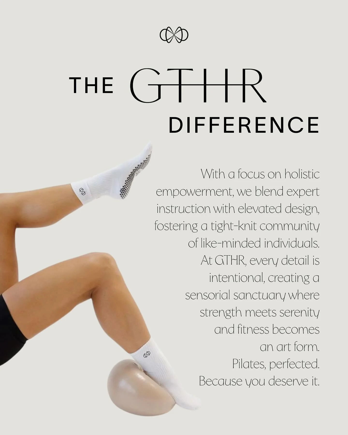 Designed for those who value the intersection of luxury and wellness, GTHR offers a transformative, curated community environment that refines both body and mind. #gthrpilates
