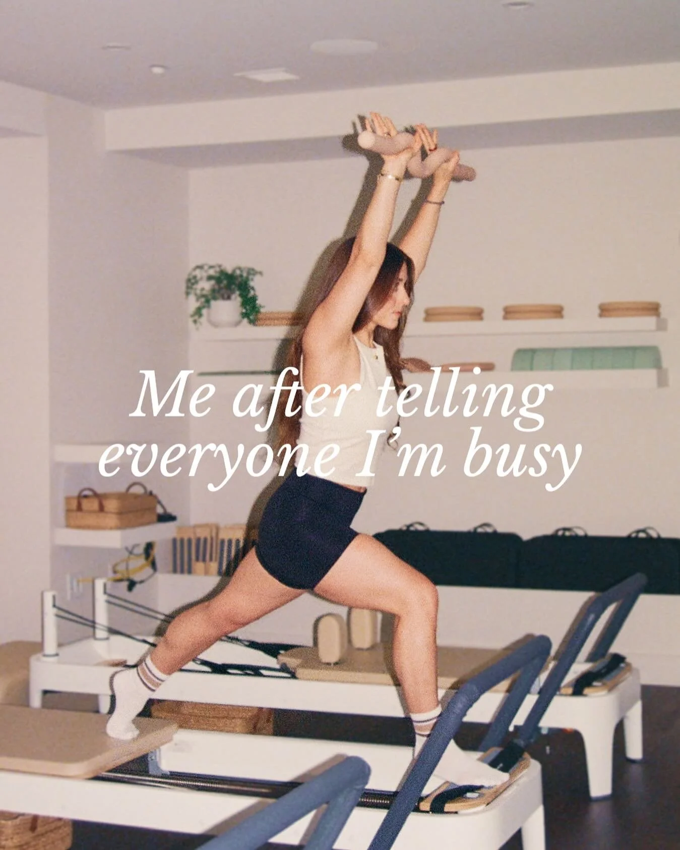 Sorry can&rsquo;t, I&rsquo;ve got a date with my reformer. This week&rsquo;s class schedule is out!