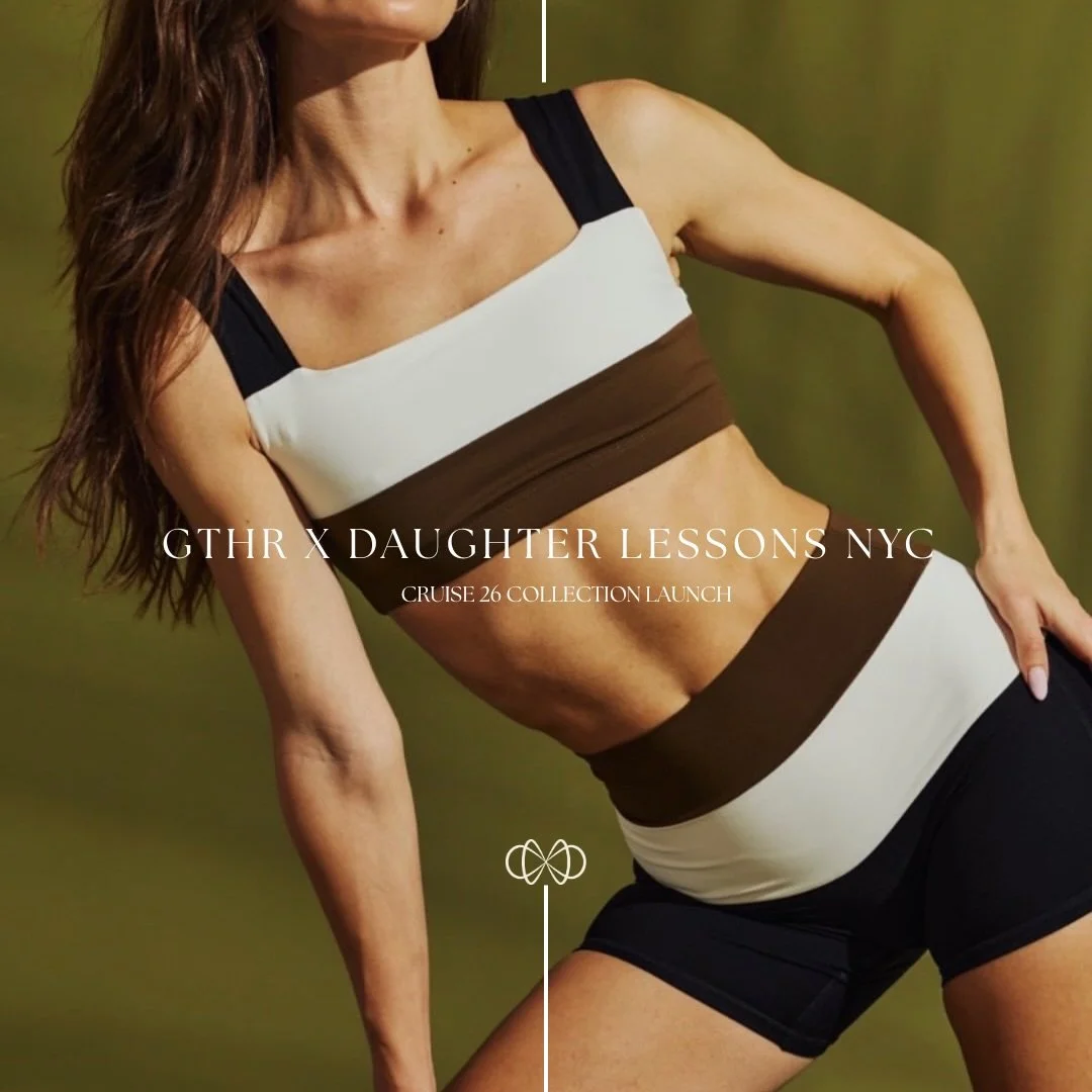 We are beyond excited to partner with @daughter.lessons.nyc for the launch of the brand&rsquo;s Cruise &lsquo;26 Collection. Join us on June 19th at 12PM for a special class experience blending movement, wellness, and fashion. Guests will receive a w