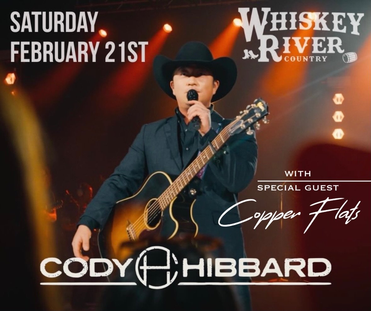 ‼️show announcement‼️ Saturday, 2.21 we will be sharing the stage with the one and only Cody Hibbard. Y&rsquo;all best be ready to scoot some boots 😎 Hope we see ya there! @behind_the_bar_whiskeyrivertxk @whiskeyrivercountrytxk