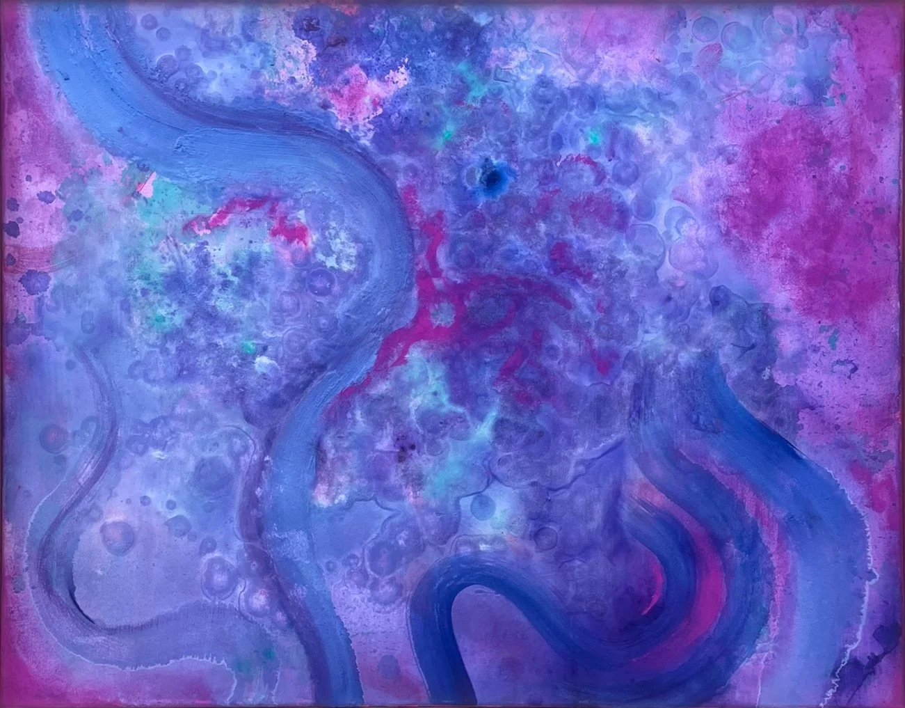 Anxious Excitement I,
Textured Acrylic on Canvas,
18in x 24 in,
2025,
Inquire