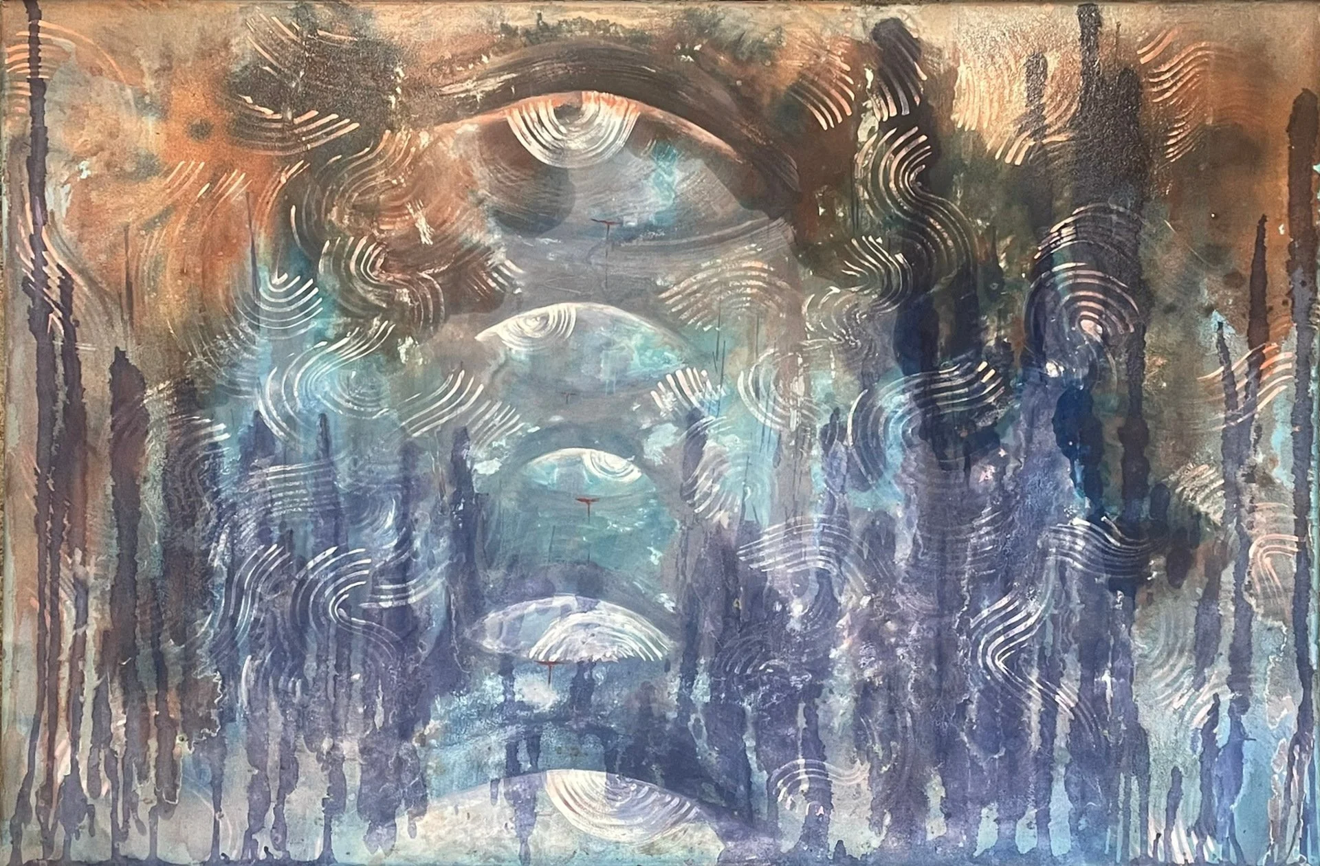 Nurture vs. Nature 2025,
Textured Acrylic on Canvas,
24in x 36in,
Inquire