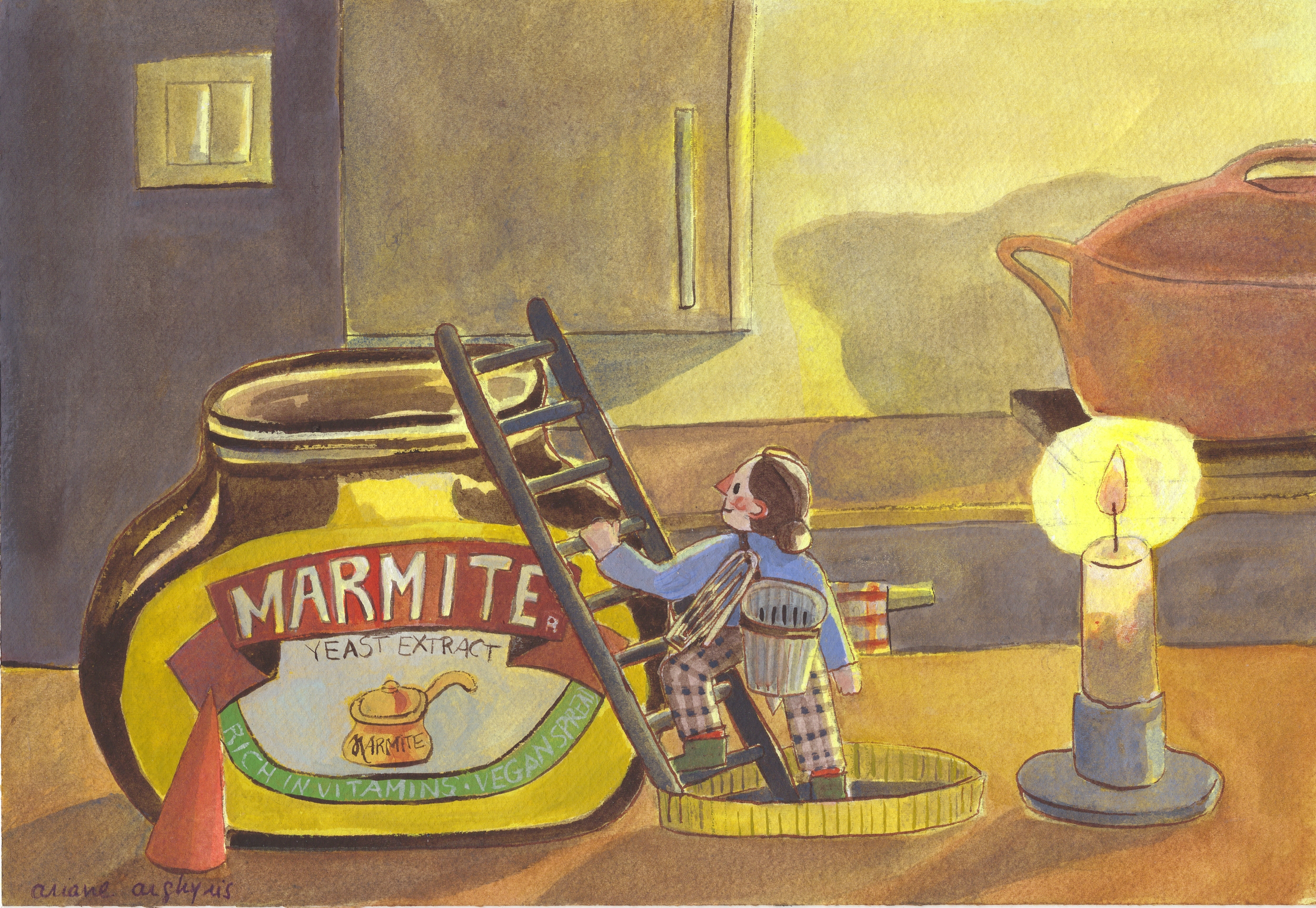 Illustration BTS - The Kitchen Gnome 🕯️