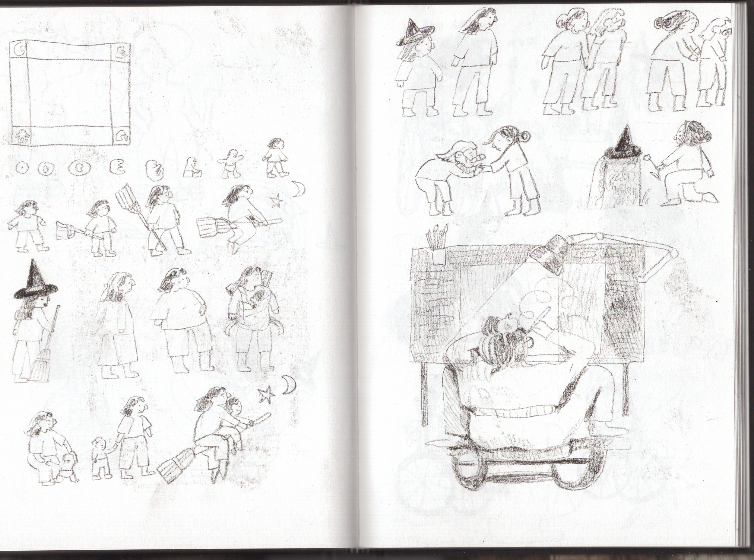 Secret Sketchbook doodles
