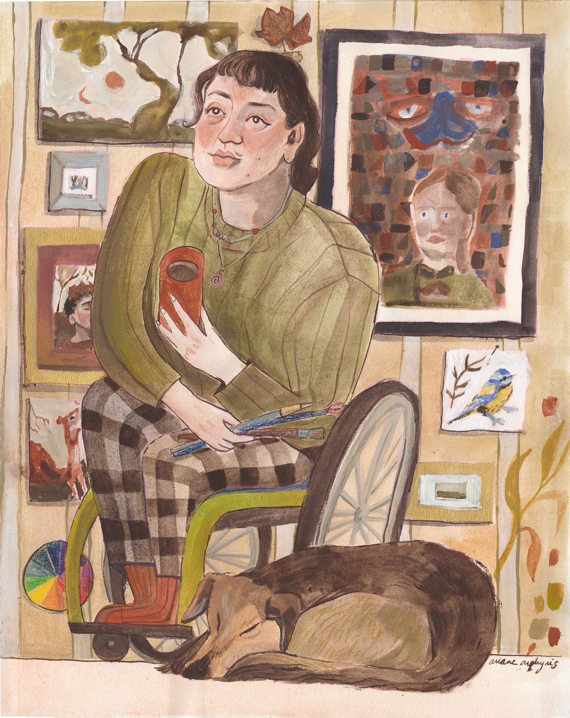 Werka M Maciejewska - An Artist's Portrait