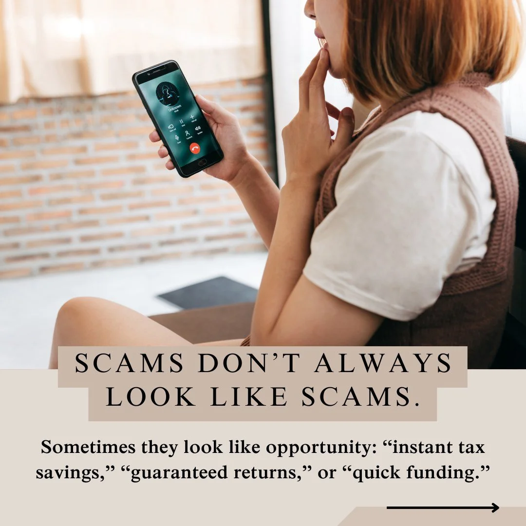 Quick fixes can cost more than money.
Protect your time, peace, and family by choosing strategy over shortcuts.

#FinancialClarity #BusinessIntegrity #JSmithCo