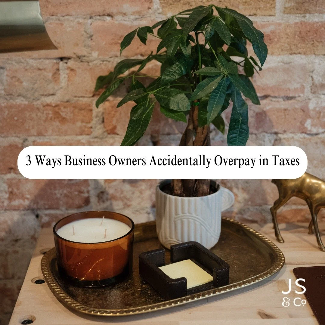 Overpaying in taxes is not always the result of doing something wrong. It is often the result of waiting too long, missing small details, or outgrowing the systems you started with.

The best tax strategies are built throughout the year with consiste