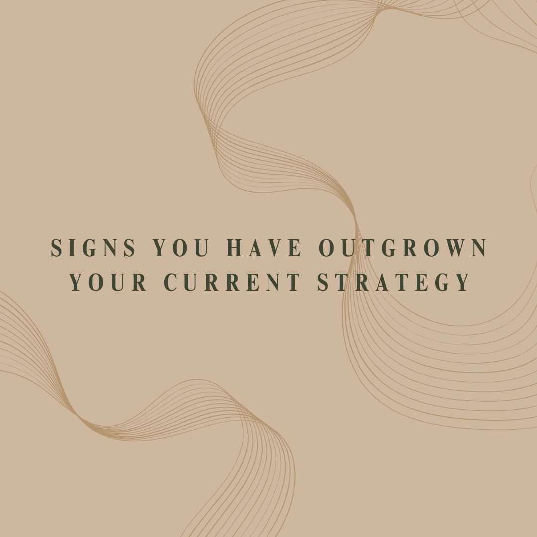 Sometimes the strategy that got you here is not the strategy that will support what comes next.
When your systems start falling behind, decisions feel reactive, or your numbers shift, it may be time for a review and a simpler plan that fits your curr