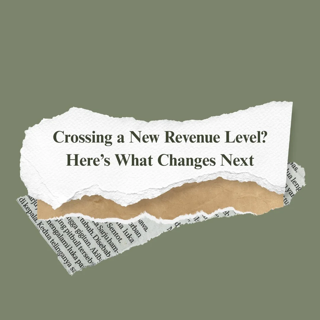 More revenue is exciting, but it often comes with new responsibilities behind the scenes.
As your business grows, taxes require more planning, systems need to stay organized, and expenses deserve closer attention. A stronger strategy helps growth fee