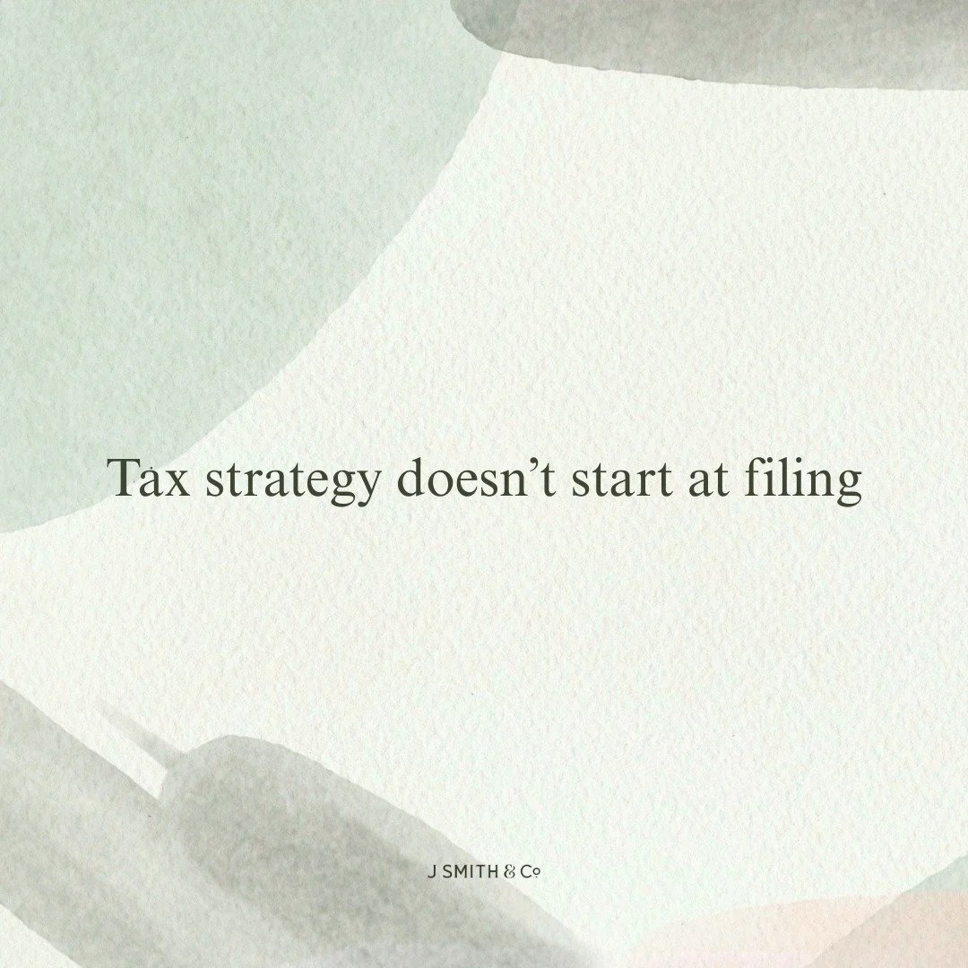 By the time you file, most decisions are already made.

What matters is everything leading up to it
how your business is run and the decisions you make throughout the year.

That&rsquo;s what determines how much you keep.

#JSmithCo #TaxStrategy #Bus