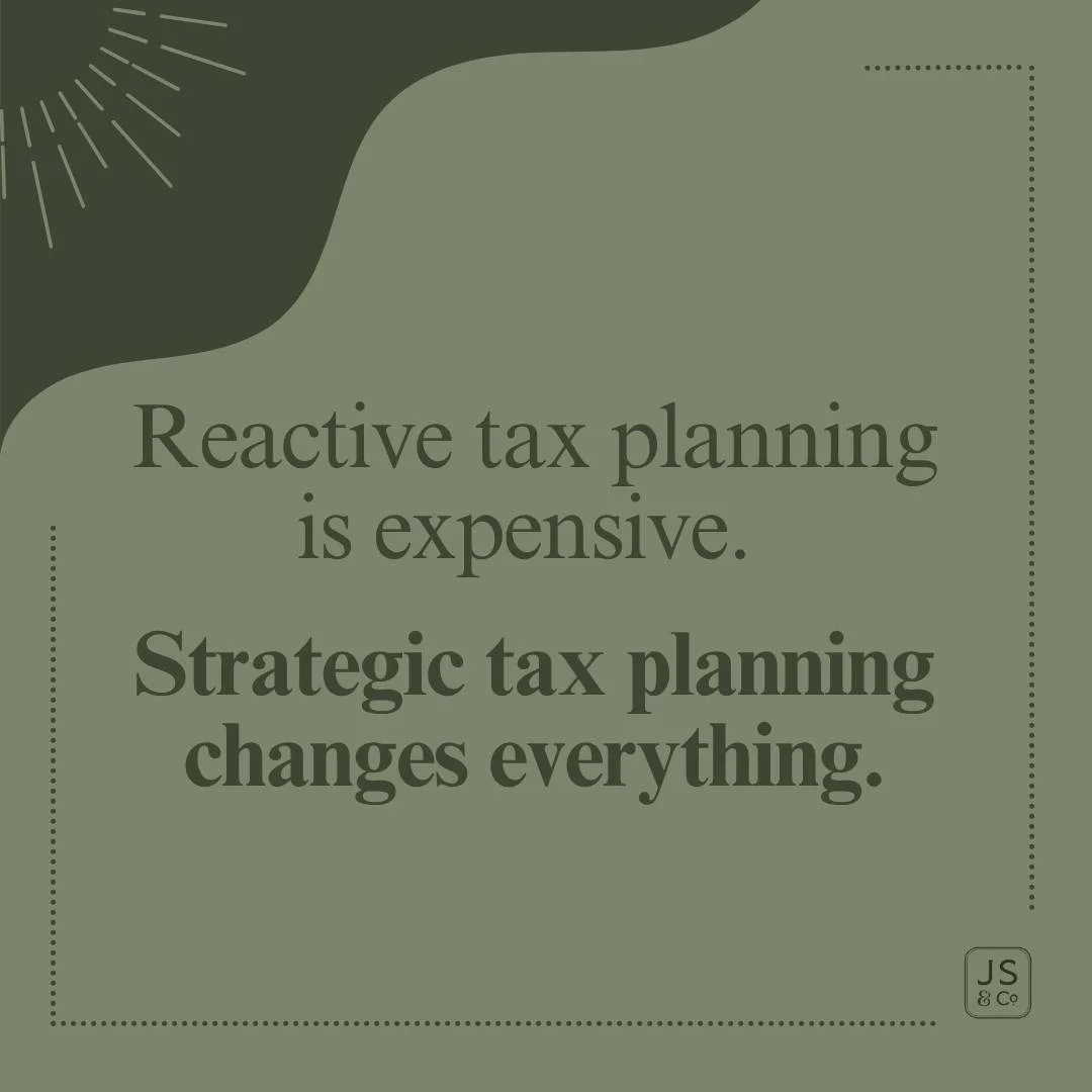 Most business owners only think about taxes when deadlines are approaching. By then, the opportunities to reduce liability are usually limited. Real tax strategy happens throughout the year through planning, structure, timing, and proactive decisions