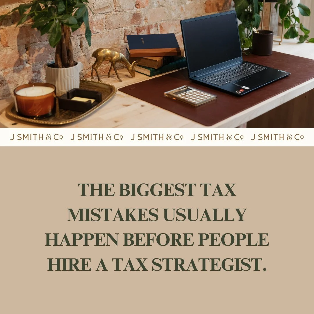 The biggest tax mistakes usually happen long before tax season starts. Good tax strategy is proactive, intentional, and built throughout the year, not during March panic mode.

#TaxStrategy #BusinessTaxes #TaxPlanning #WealthBuilding
