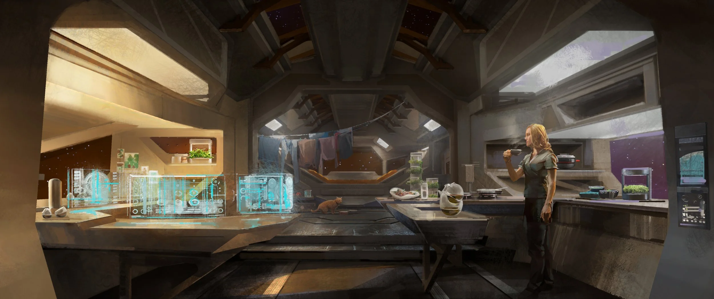 Film - The Marvels - Aircraft Interior