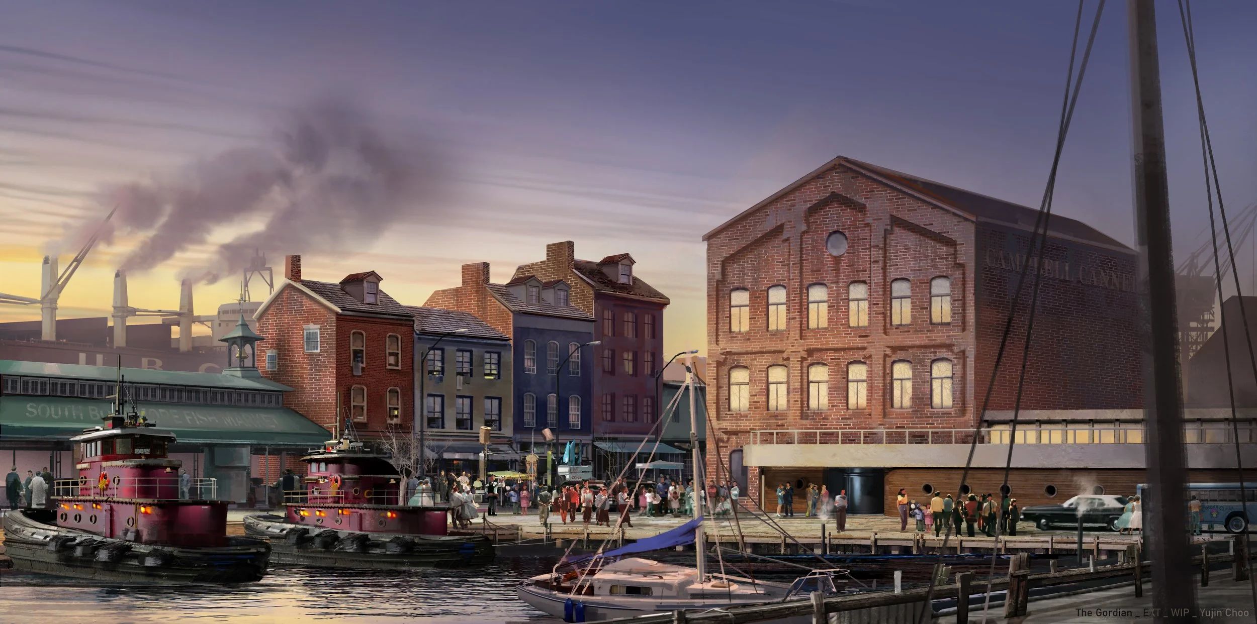 Apple TV show - Lady in the Lake - The Gordian (Exterior)