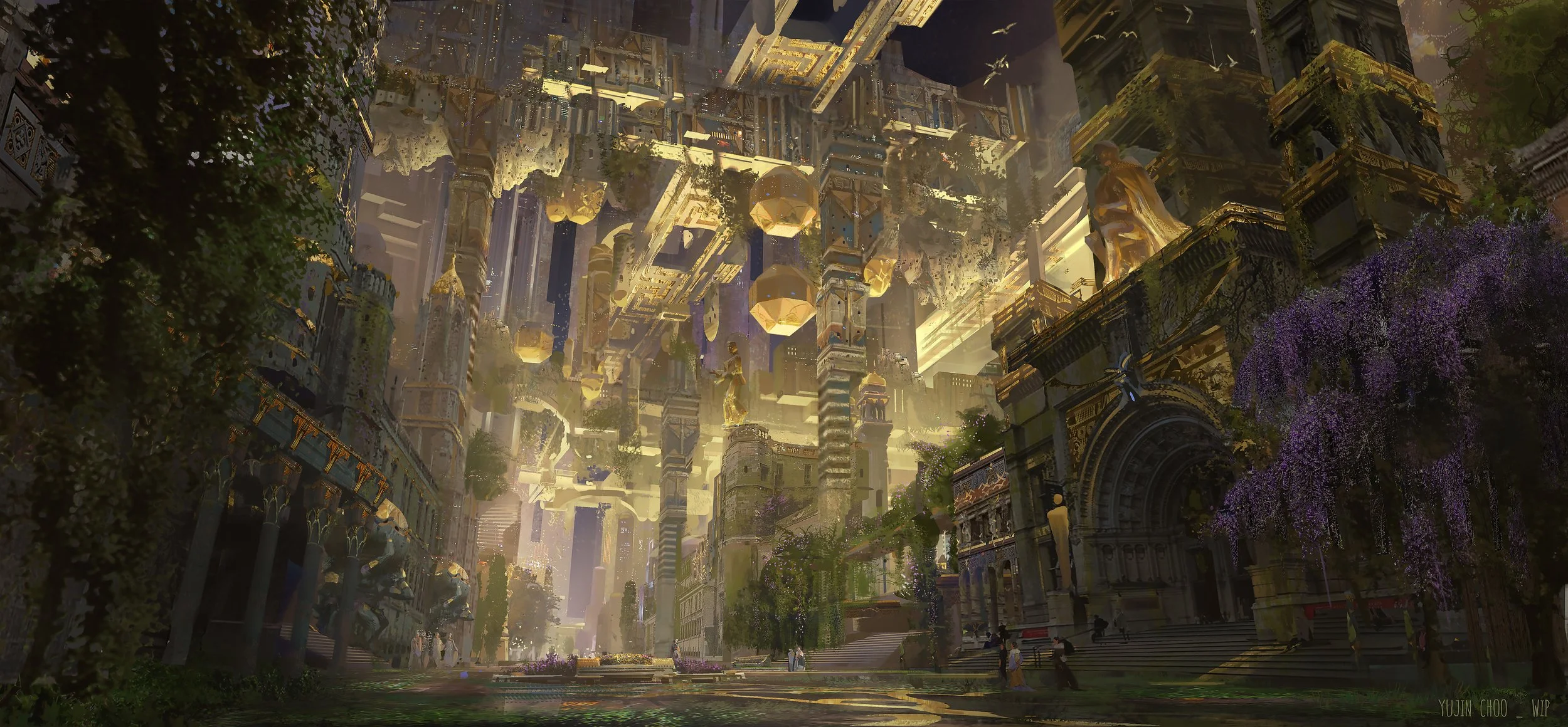 Film - Thor : Love and Thunder - Omnipotence City Exterior scene