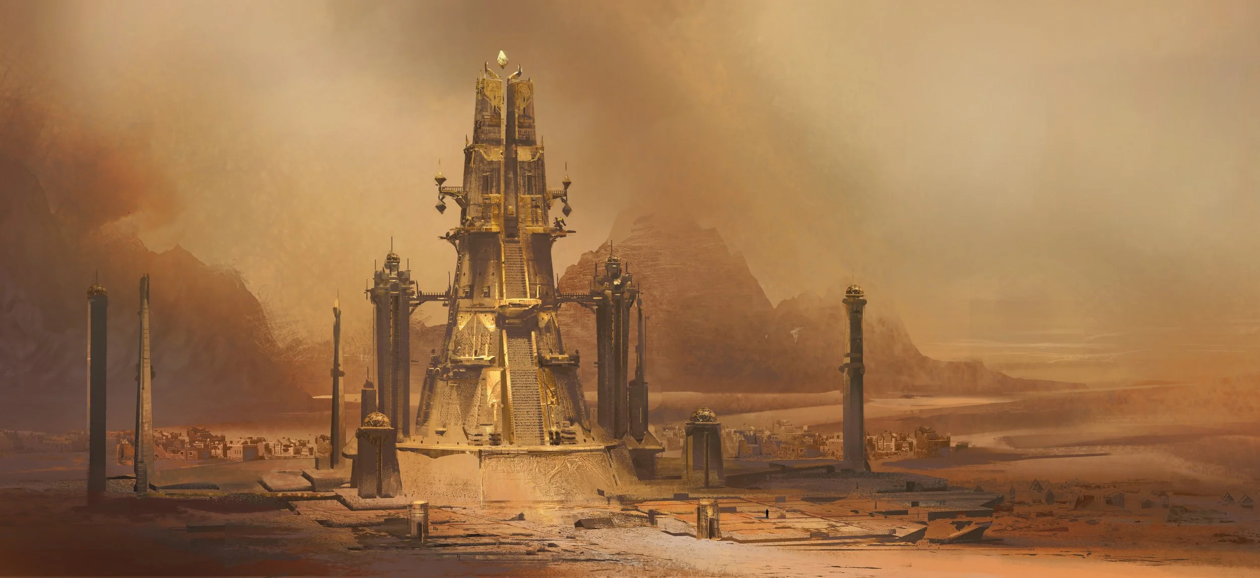 Film - Thor : Love and Thunder - Early Environment concept art