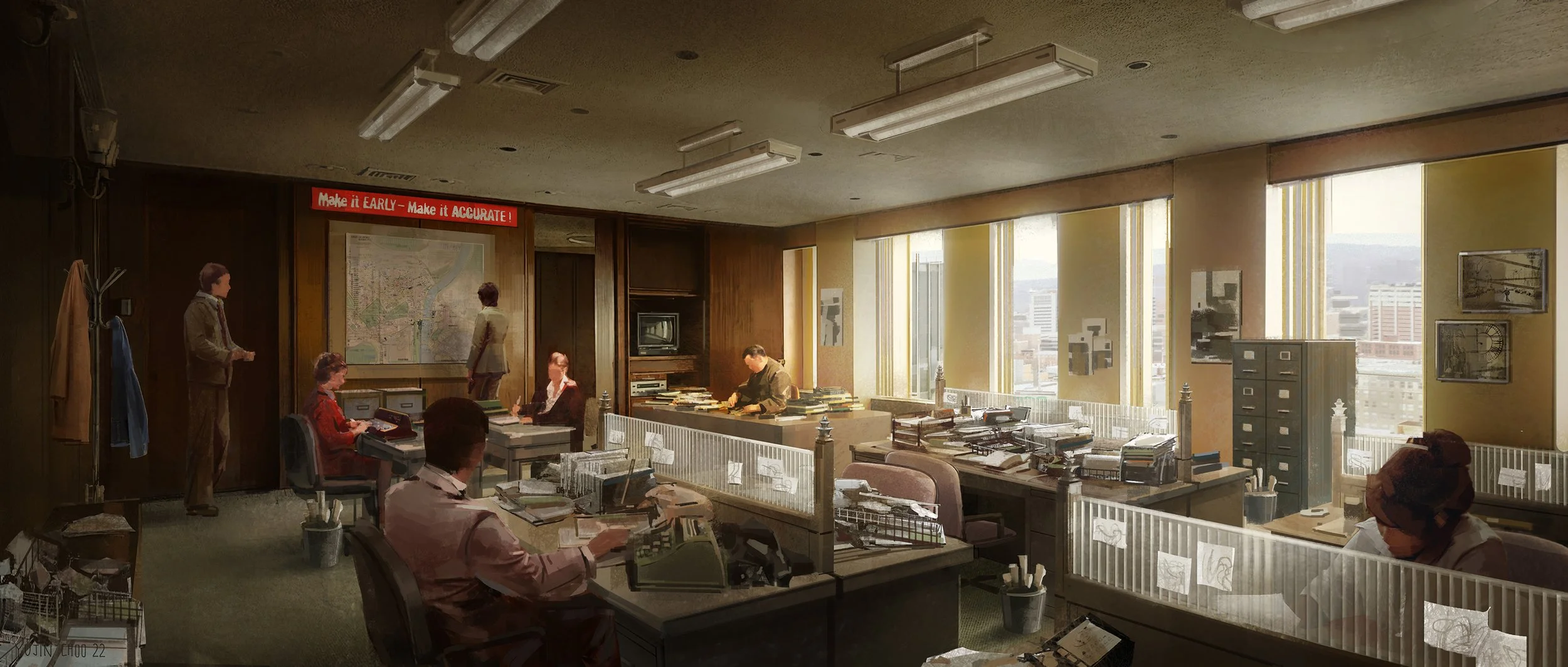 Apple TV show - Lady in the Lake - News Station