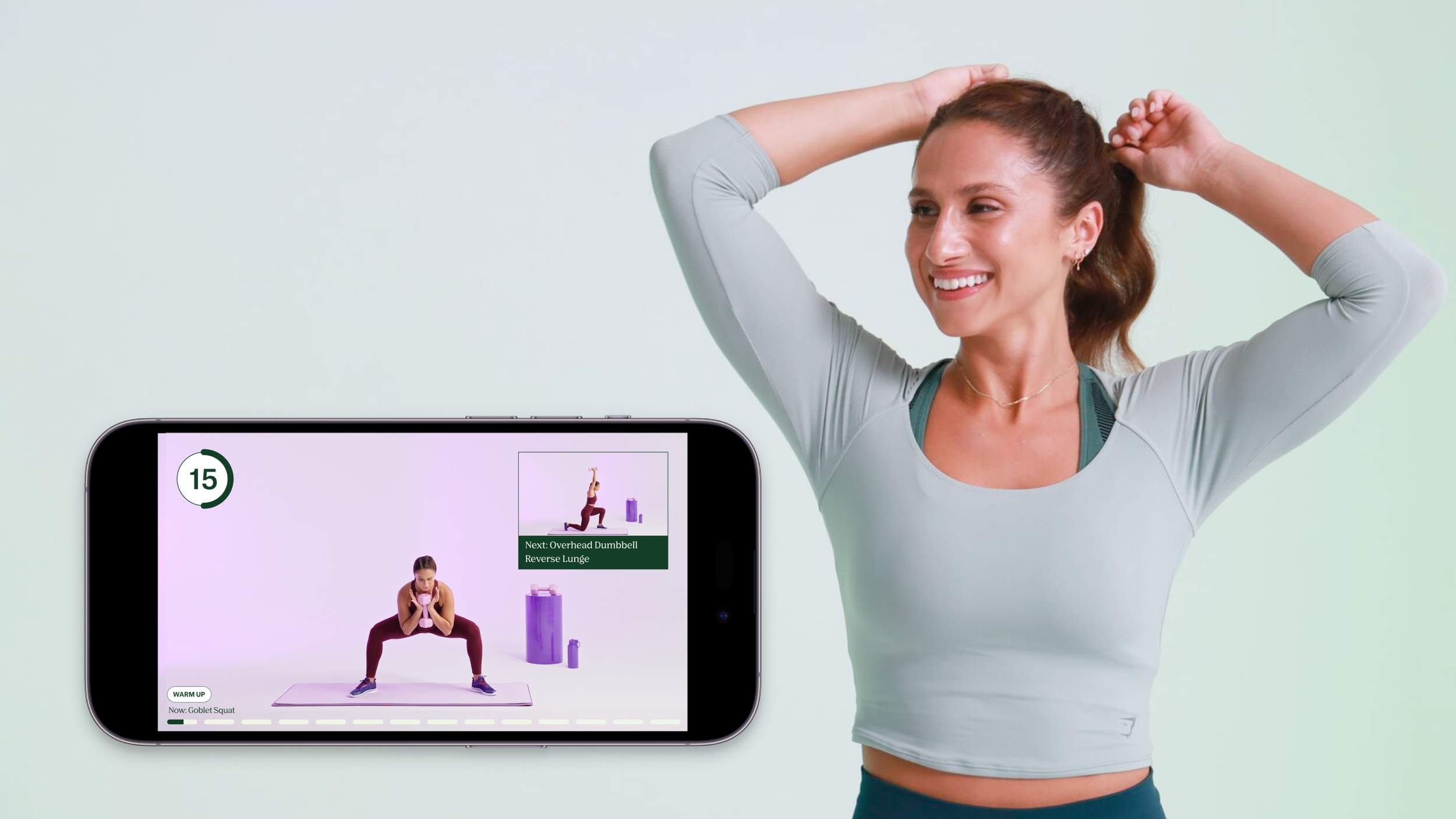 In-app Workout Shoot