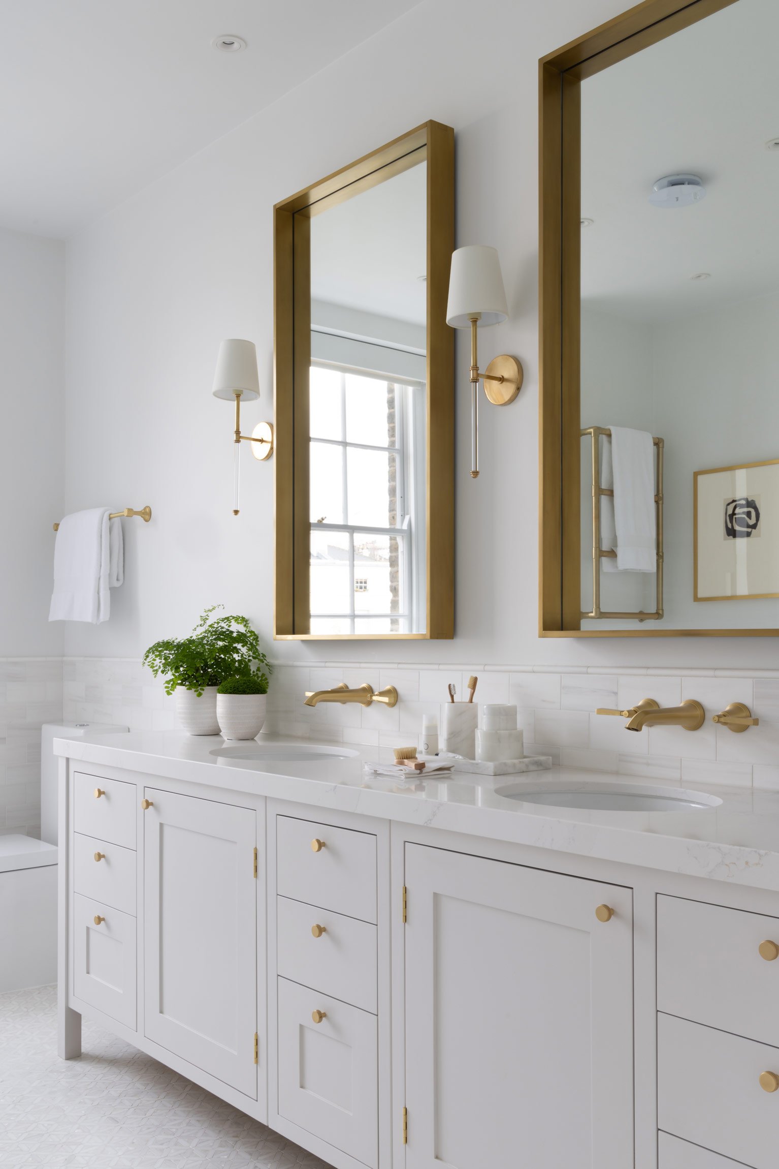 Photography by Paul Craig @PaullMCraig; Tile and Fixtures by West One Bathrooms @WestOneBathrooms; Cabinetry by Herringbone House @HerringboneHouse; General Contractor Alchemy Build Ltd @alchemybuild