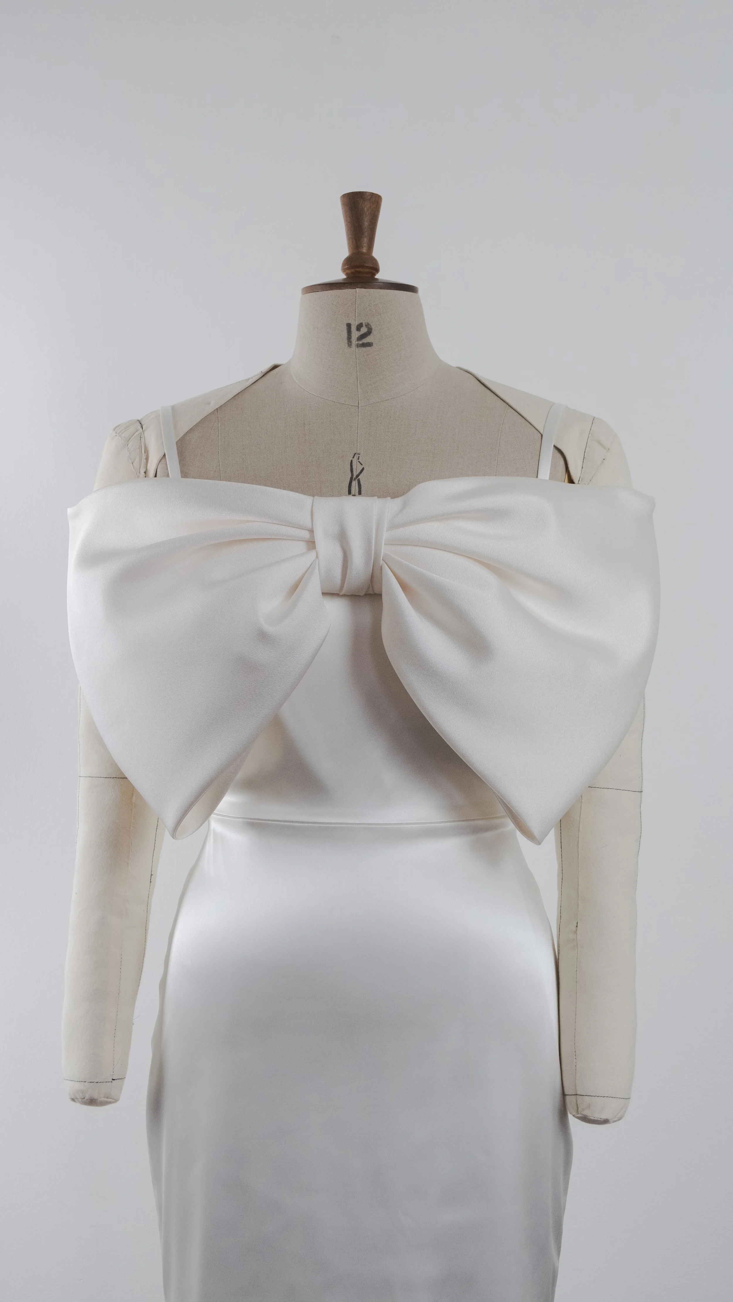 Halfpenny London NAP Avery midi dress with bow - front detail 2.jpg