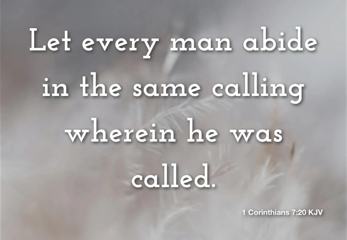 Fulfill Your Calling