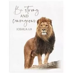 Be Strong And Courageous