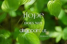 Refreshing Ourselves In Hope