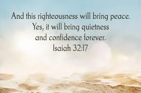 The Work Of Righteousness