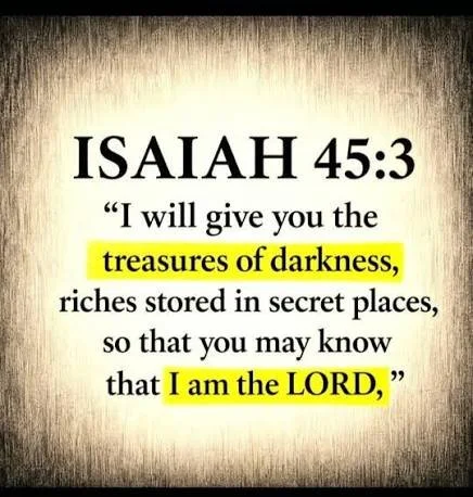 A Treasure In The Dark Place