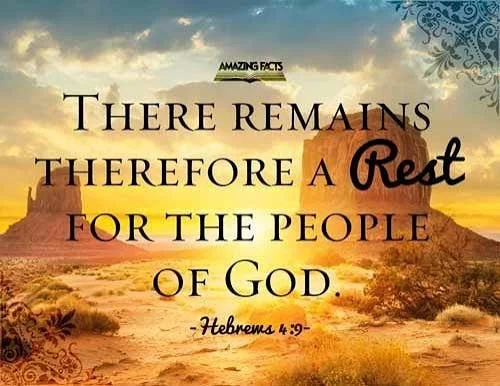 Enter Into The Rest Of God
