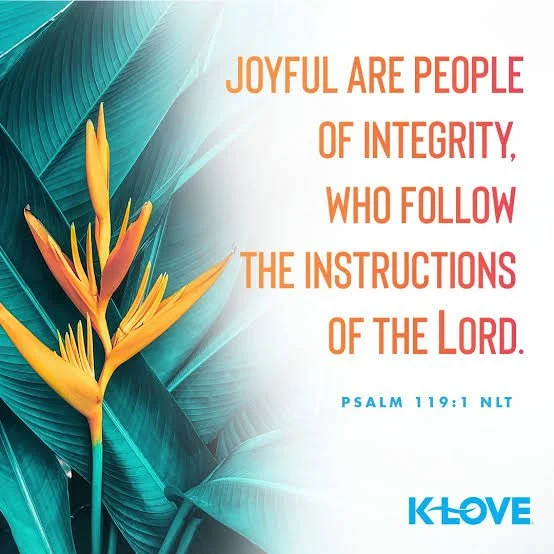 Let Integrity Start With Me