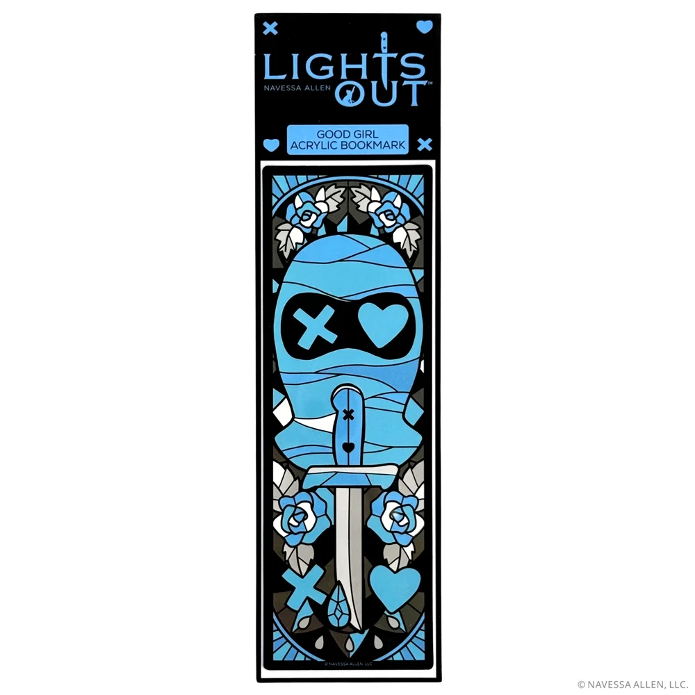 Lights Out: Fred Approved Transparent Acrylic Bookmark