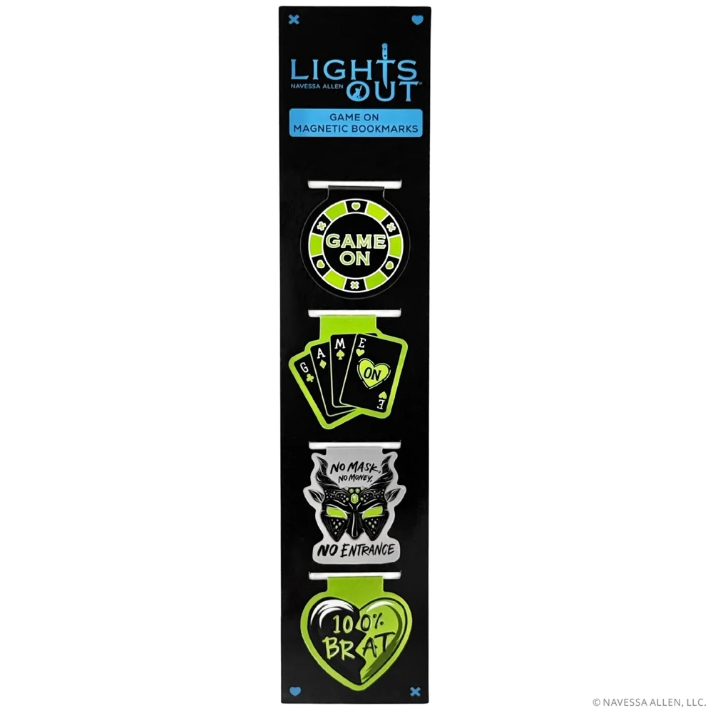 Game On Magnetic Bookmarks (4-Pack)