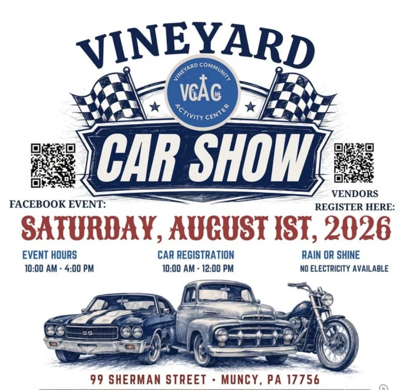 Vineyard Car Show - Muncy