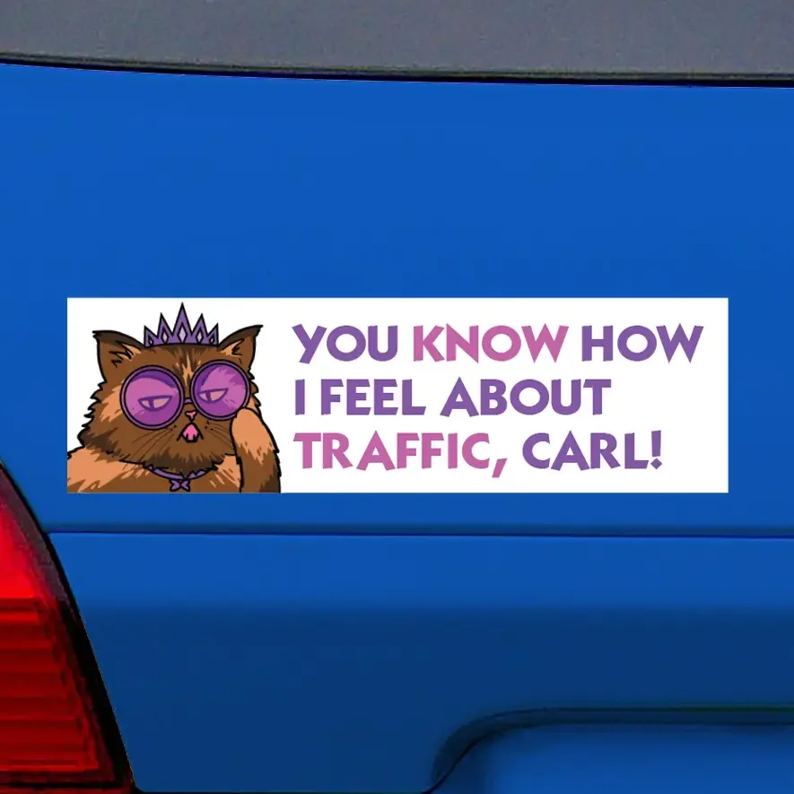 Dungeon Crawler Carl Traffic Decal