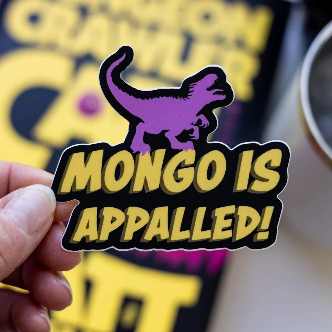 Mongo is Appalled Sticker