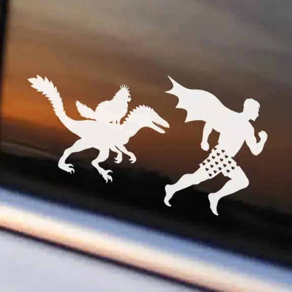 Dungeon Crawler Carl Silhouettes Decal