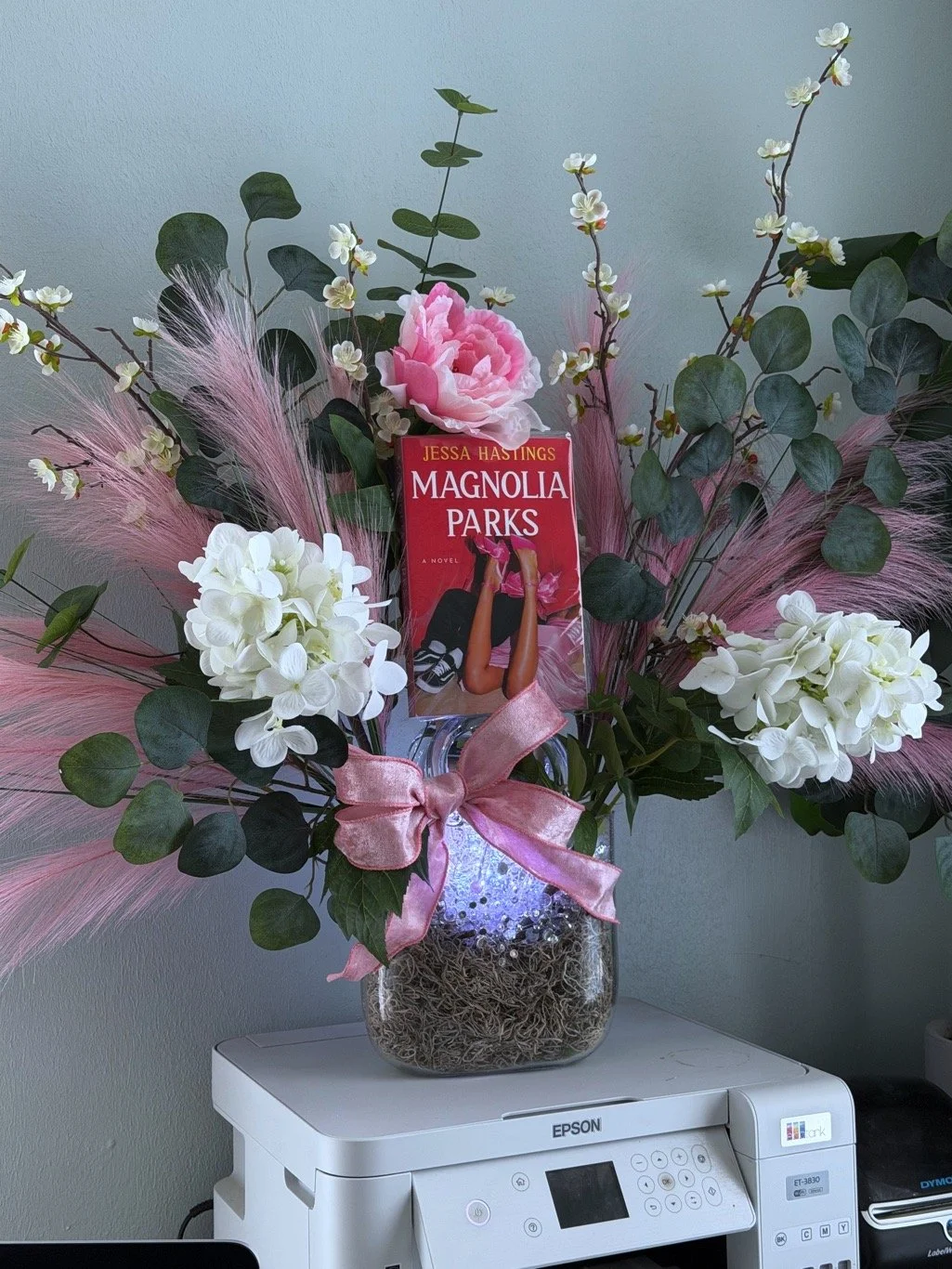 Book Bouquet - in a Vase