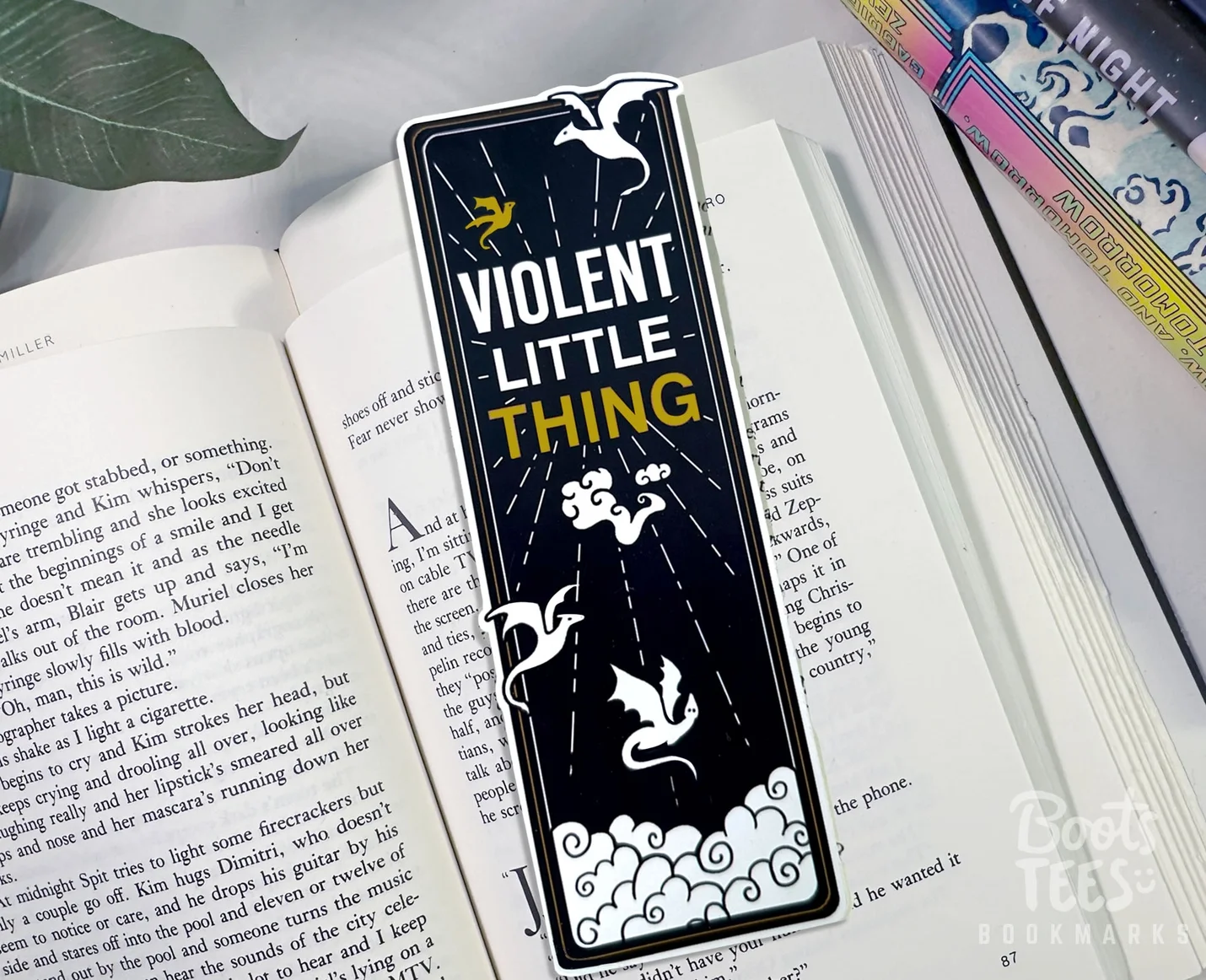 Violent Little Thing Bookmark, 6" 4th Wing Bookmark