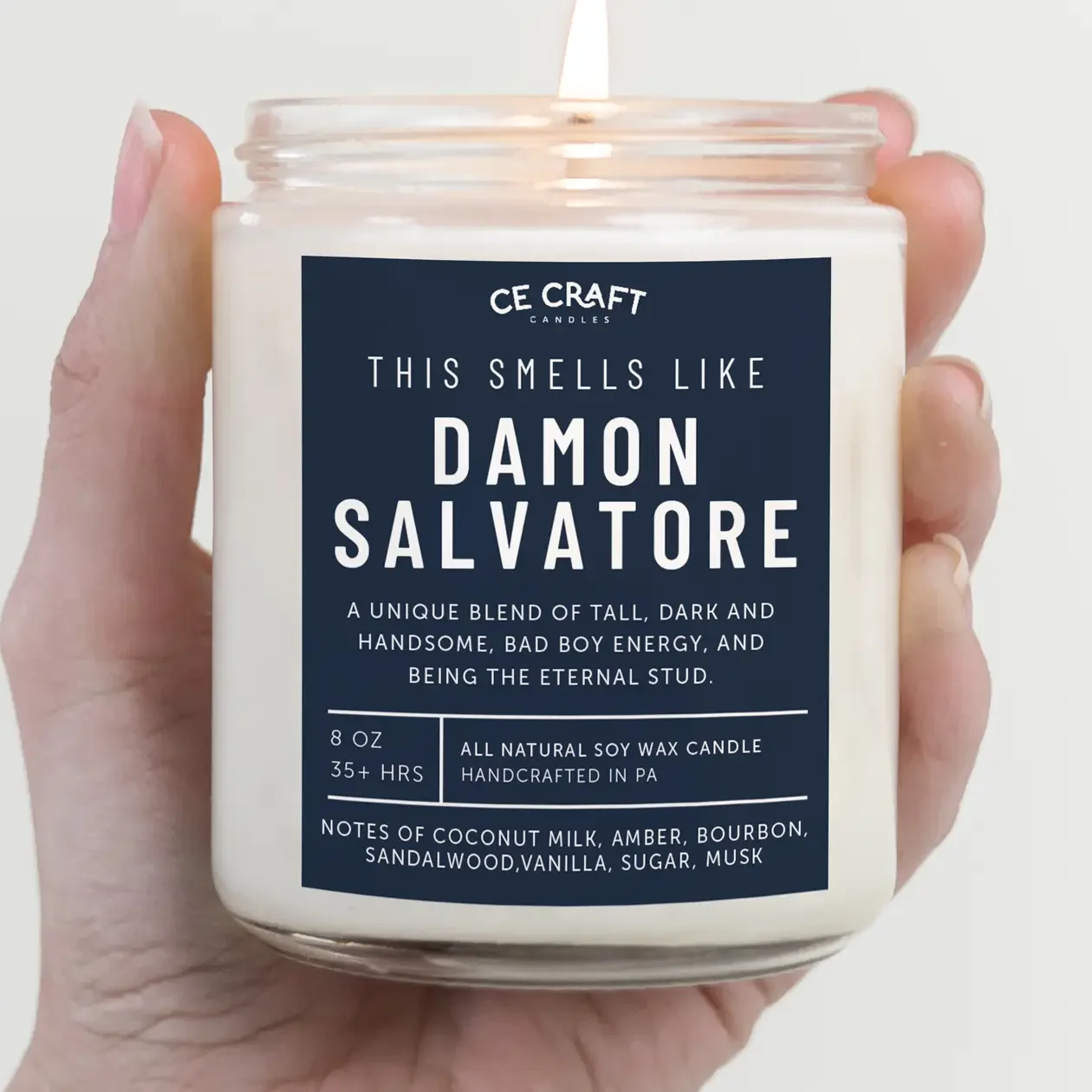 This Smells Like Damon Salvatore Candle