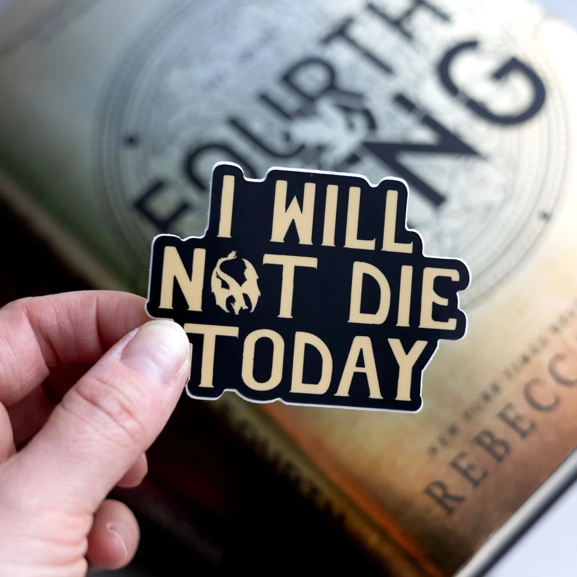 I will not die Today