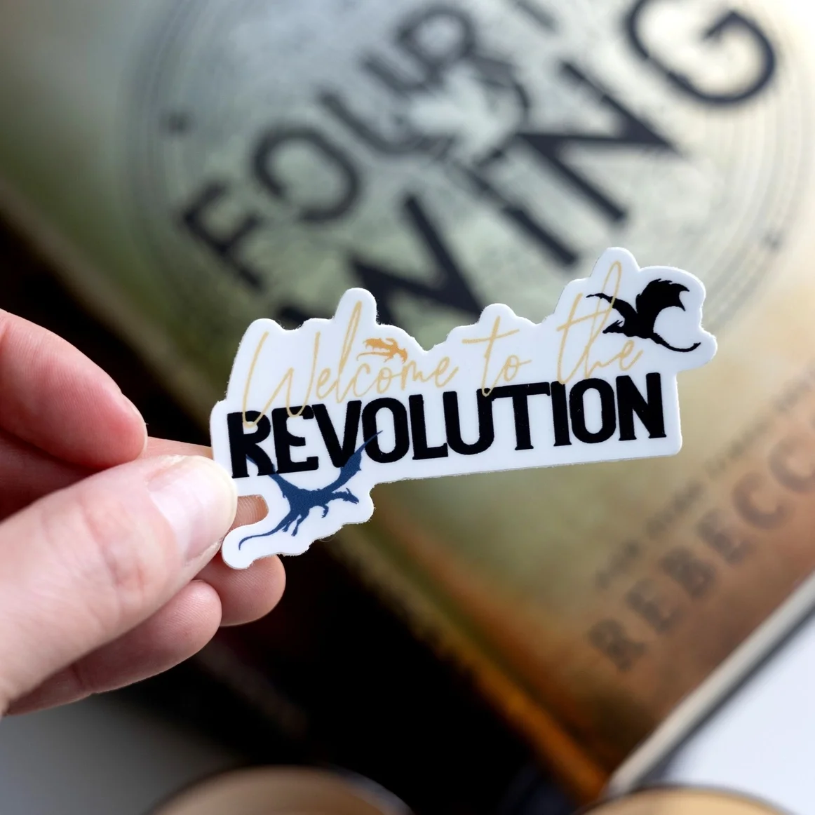 Welcome to the Revolution Sticker
