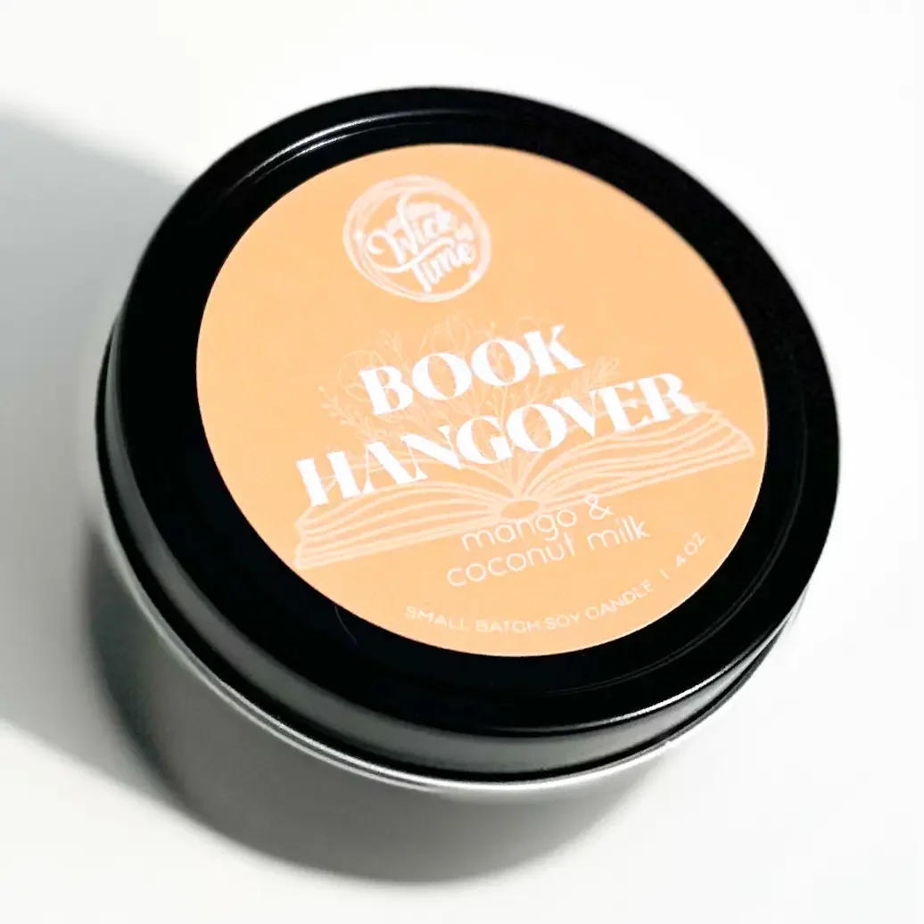 Book Hangover Candle 4 OZ