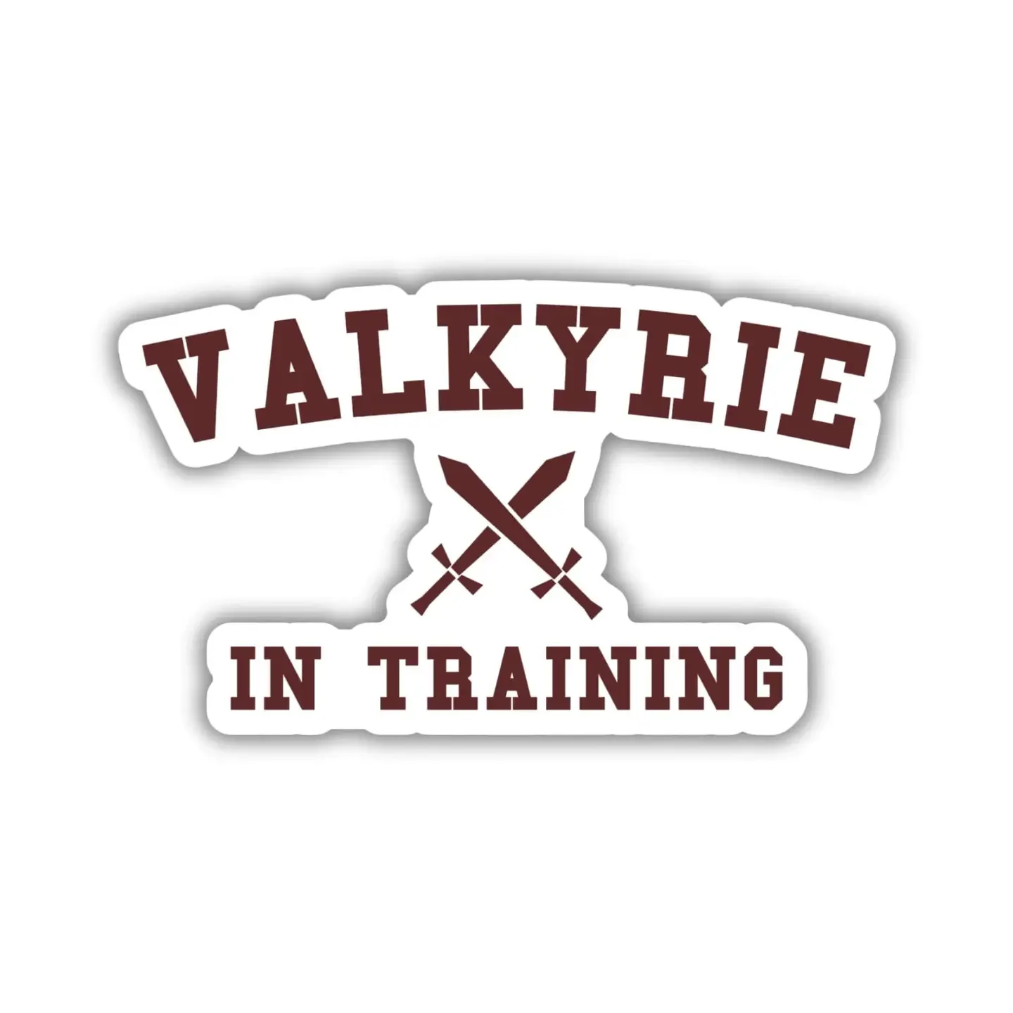 Valkyrie in Training Sticker