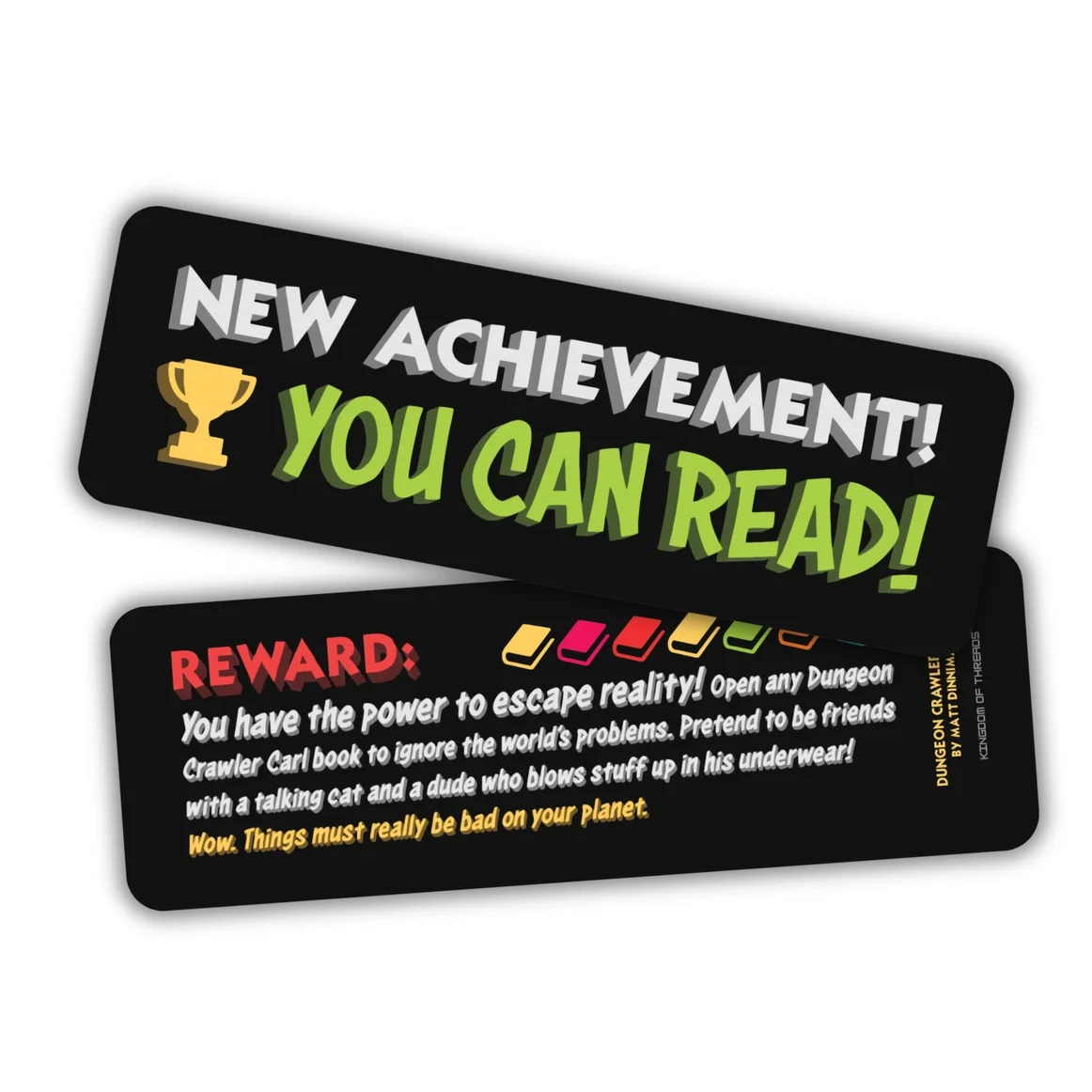 New Achievement! You Can Read Bookmark