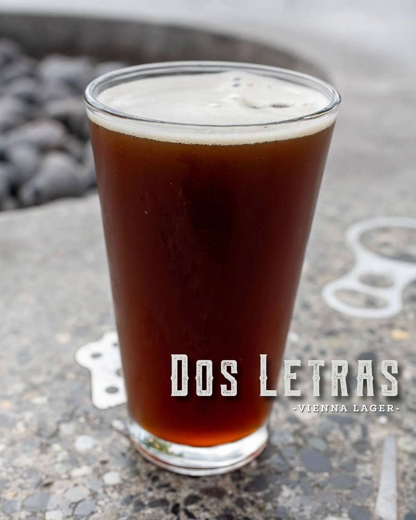 Dos Letras&nbsp;is a smooth, malt-forward Vienna lager with notes of toasted bread, caramel, and a touch of nuttiness. Its balanced bitterness and crisp finish make it an easy-drinking beer with just enough character to keep you coming back. Love Dos